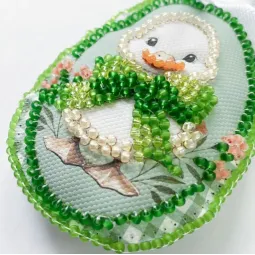 Dekoravimo rinkinys "Velykų svečiai" 15x5 cm AABT-058