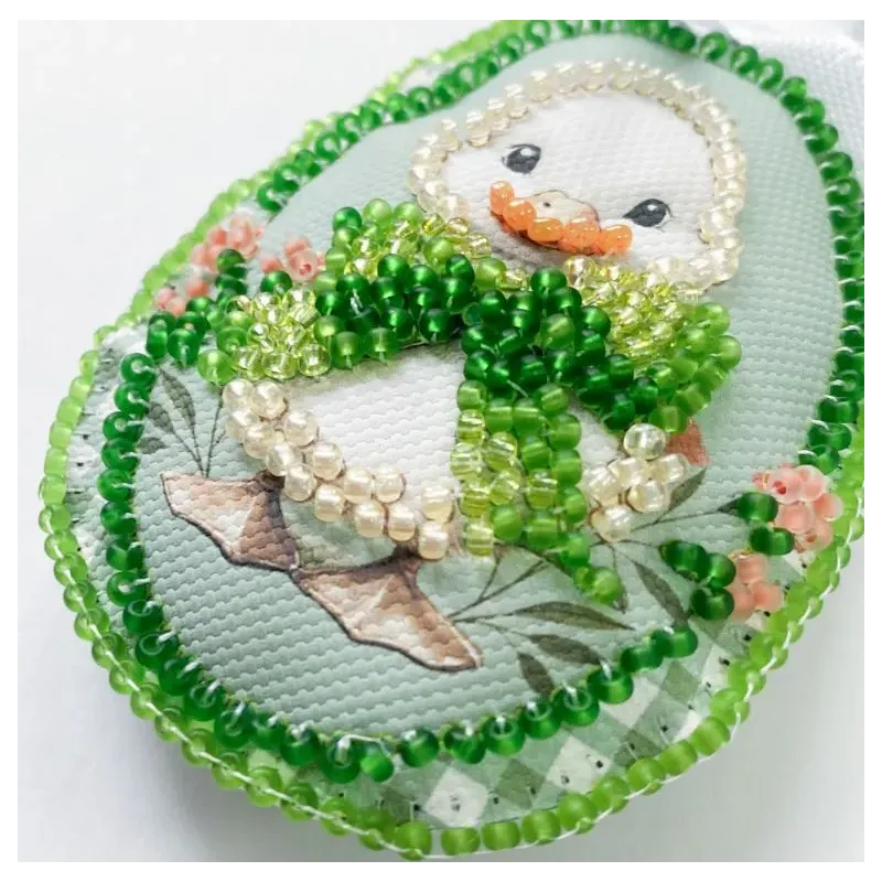 Dekoravimo rinkinys "Velykų svečiai" 15x5 cm AABT-058