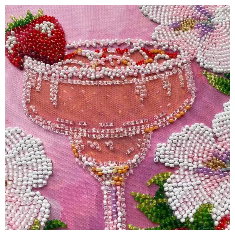 Main Bead Embroidery Kit "Fruit Euphoria" 16х24 cm AAB-972