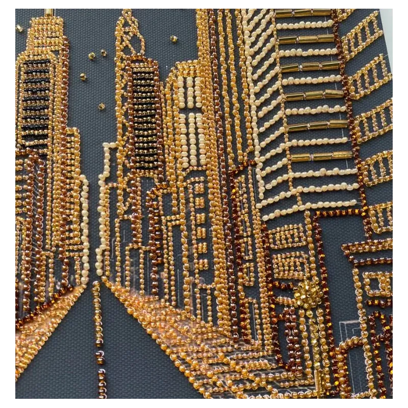 Hauptstickset für Perlen "Stadt der Träume" 23x34 cm AAB-971