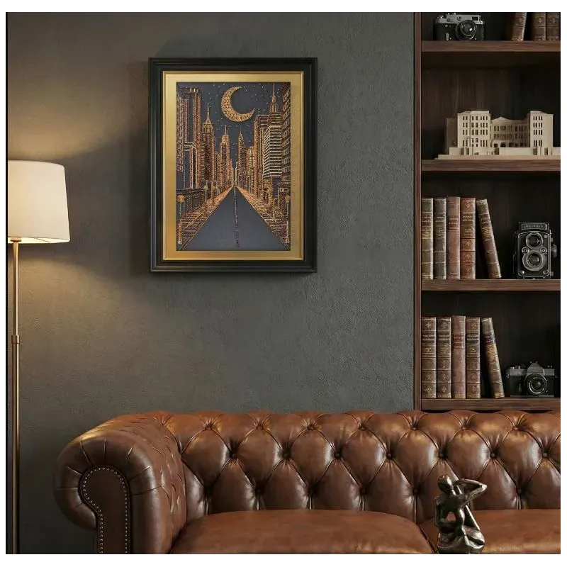 Основной набор для вышивки бисером "Город мечты" 23x34 см AAB-971