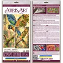 Main Bead Embroidery Kit "Colorful Parrot" 26х39 cm AAB-970