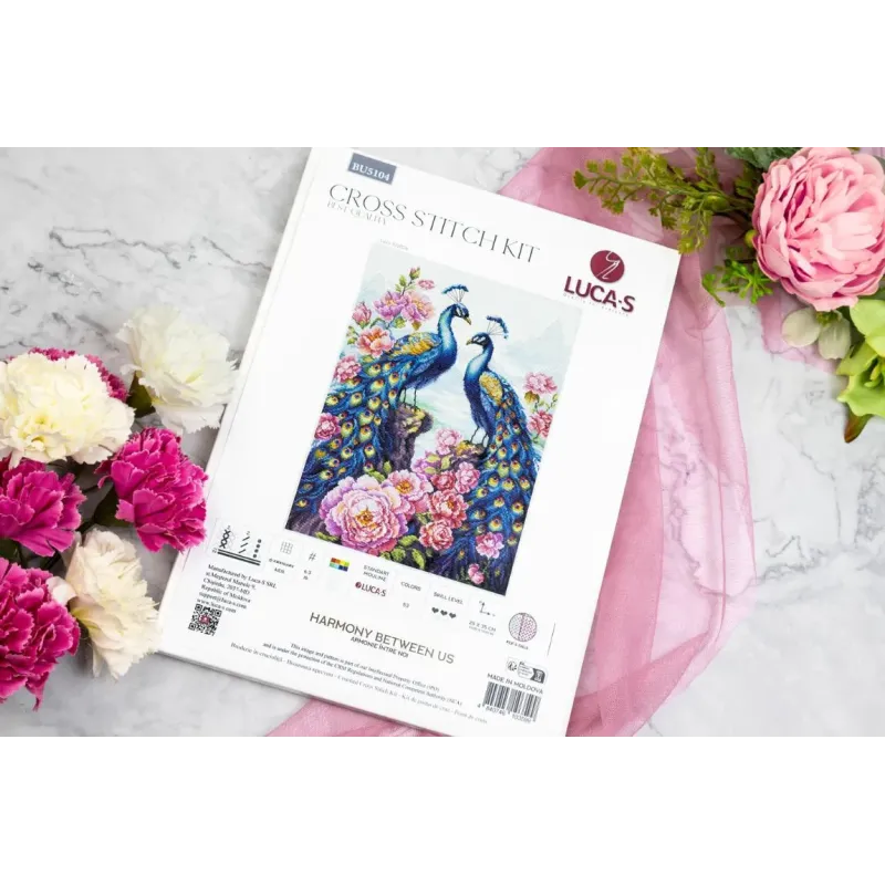 Cross Stitch Kit "Harmony Between Us" 25 x 35 cm SBU5104