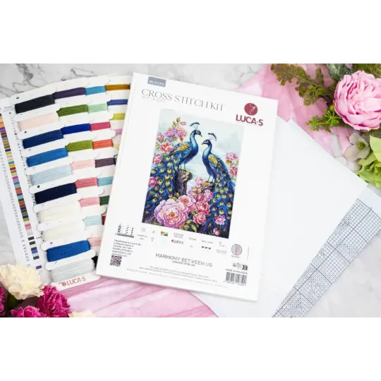 Cross Stitch Kit "Harmony Between Us" 25 x 35 cm SBU5104