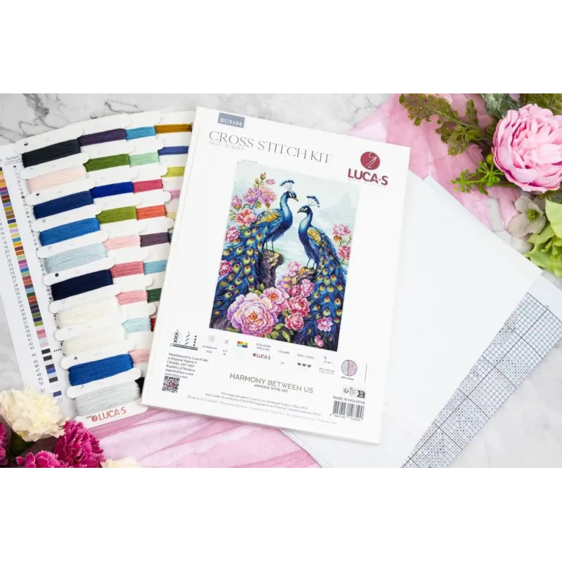 Siuvinėjimo rinkinys „Harmonija tarp mūsų“ 25 x 35 cm SBU5104