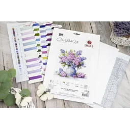 Cross Stitch Kit "The Bloom of Fragile Hope" 31 x 29 cm SB7059