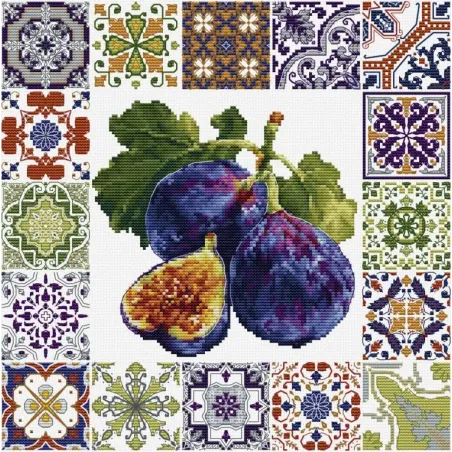 Mediterranean Fig Mosaic 25.5x25.5 cm SB7057