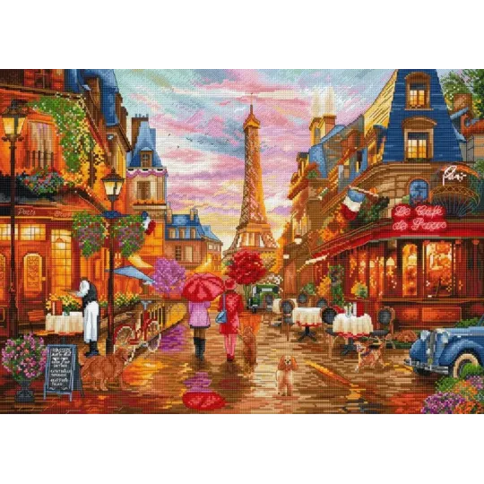 After the Rain, Paris 42×30cm SLETIL9975