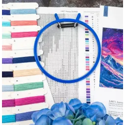 Набор для вышивания крестиком "Страж Рассвета" 34x24 см SLETIL9971