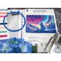 Cross stitch kit "Aurora Guardian" 34×24 cm SLETIL9971
