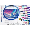 Cross stitch kit "Aurora Guardian" 34×24 cm SLETIL9971
