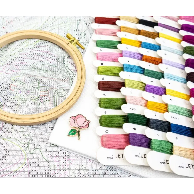 Cross stitch kit "The Reading Realm" 45×32 cm SLETIL9970