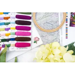 Cross stitch kit "The Reading Realm" 45×32 cm SLETIL9970