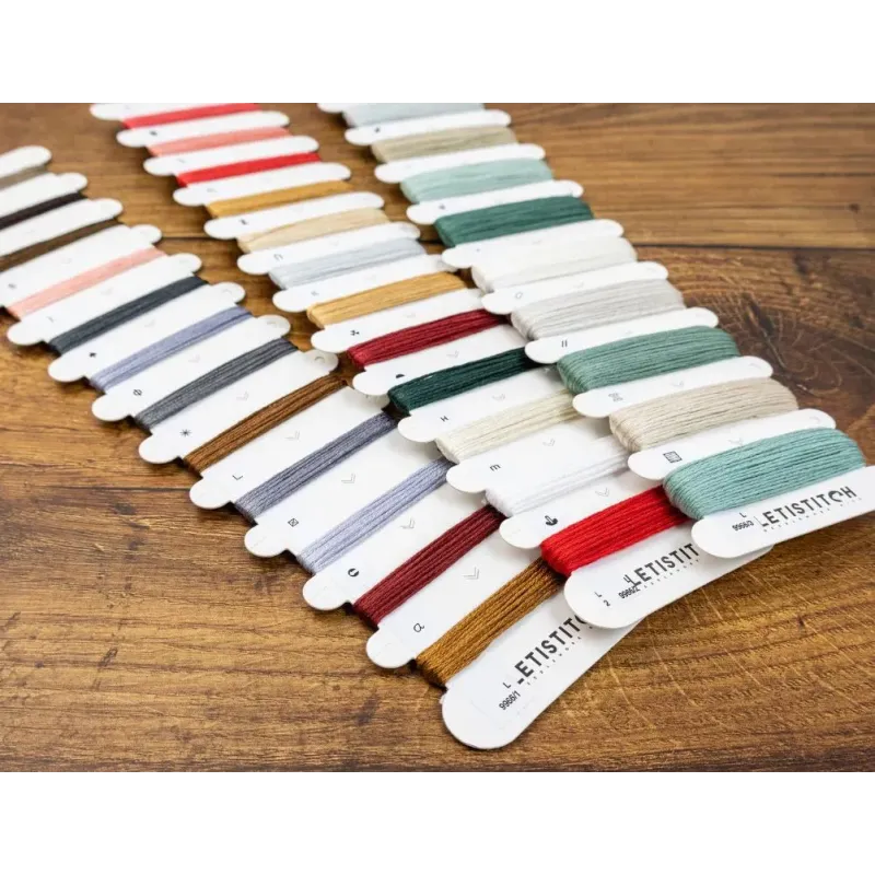 Kryželiu siuvinėjimo rinkinys "Kalėdiniai miegeliai" 24x24 cm SLETIL9966