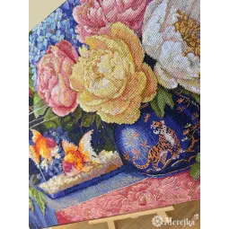Cross stitch kit "Silent Dialogue" 30х39 cm SK282