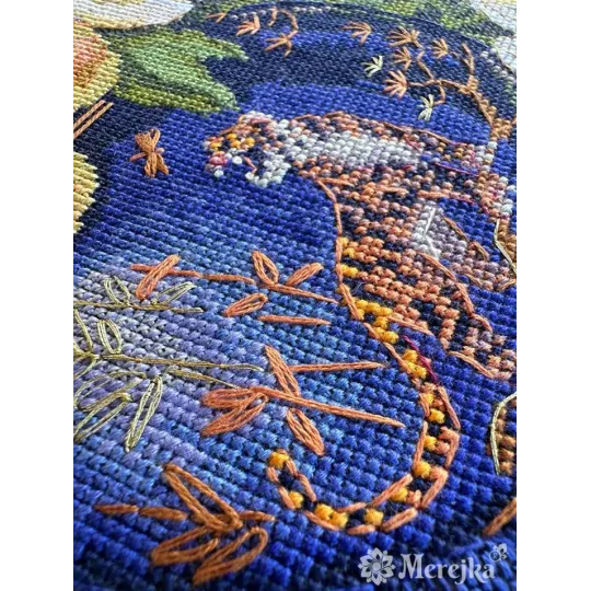 Cross stitch kit "Silent Dialogue" 30х39 cm SK282