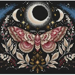 Kreuzstich-Set "Das Moos" 23.81 x 22.70 cm AVA-P035