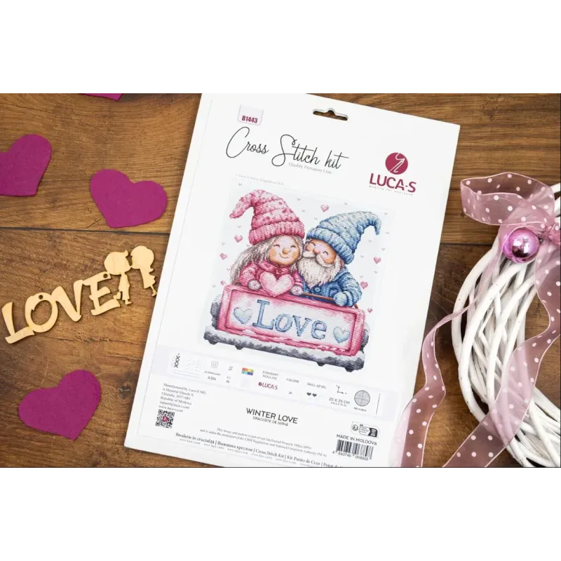 Winter love 25x25 cm SB1443