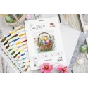 Набор для вышивания крестом "Пасхальная корзина" 19 x 18 см SB1442