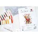 Cross Stitch Kit "Bouquet of Love" 17 x 23 cm SB1441