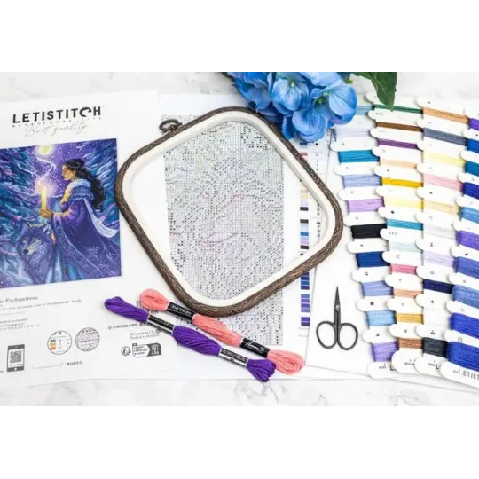 Cross stitch kit "Arctic Enchantress" 23x29 cm SLETIL9973