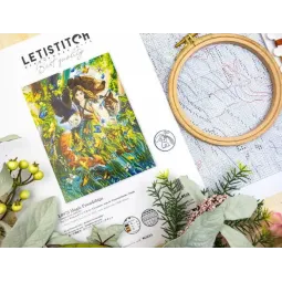 Набор для вышивания крестиком "Волшебная дружба" 23 x 30 см SLETIL9972