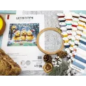 Cross stitch kit "Holiday Ducklings" 24 x 20 cm SLETIL9968