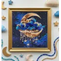 Mid-sized bead embroidery kit -Cradle of Stellar Dreams AAMB-138