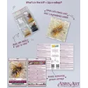 Mid-sized bead embroidery kit -Golden honey AAMB-137