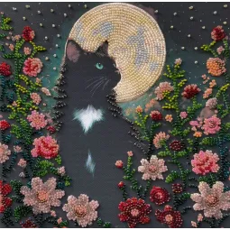 Средний набор для вышивания бисером «Не могу уснуть» 20x20 см AAMB-136