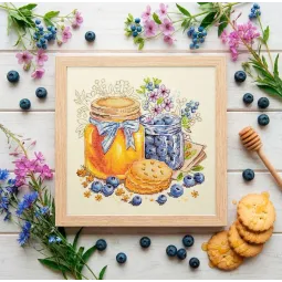 Cross-stitch kit "Taste of Summer" 19x19 cm AAH-311