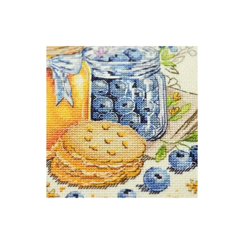 Cross-stitch kit "Taste of Summer" 19x19 cm AAH-311