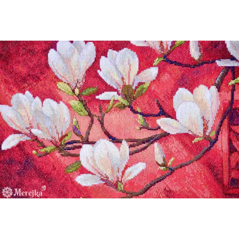 Cross stitch kit "Magnolia" 38x32 cm SK292