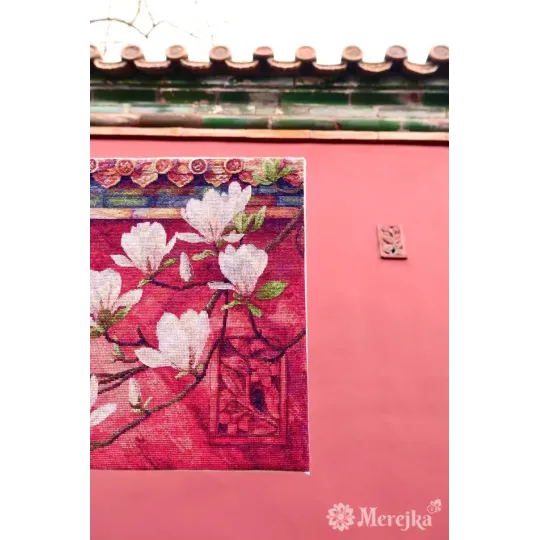 Cross stitch kit "Magnolia" 38x32 cm SK292