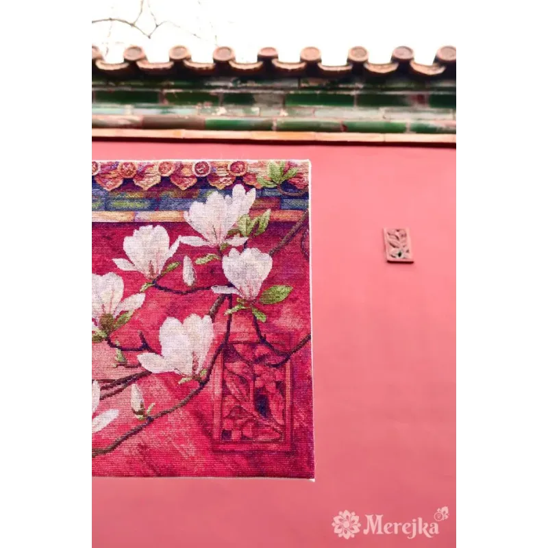 Cross stitch kit "Magnolia" 38x32 cm SK292