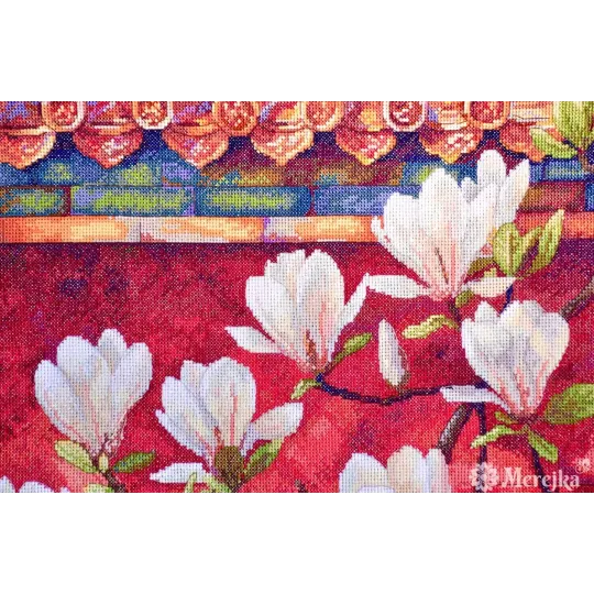 Kreuzstich-Set "Magnolie" 38x32 cm SK292