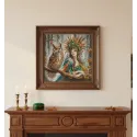 Набор для вышивки крестом "Королева леса" 31,75 x 31,75 см AVA-P019