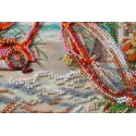 Mid-sized bead embroidery kit -At the age of the azure AAMB-014