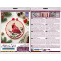 Cross-stitch kits -Winter Cardinal AAHM-096