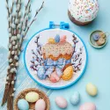 Cross stitch kit "Easter day" 15 х 15 cm AAHM-095