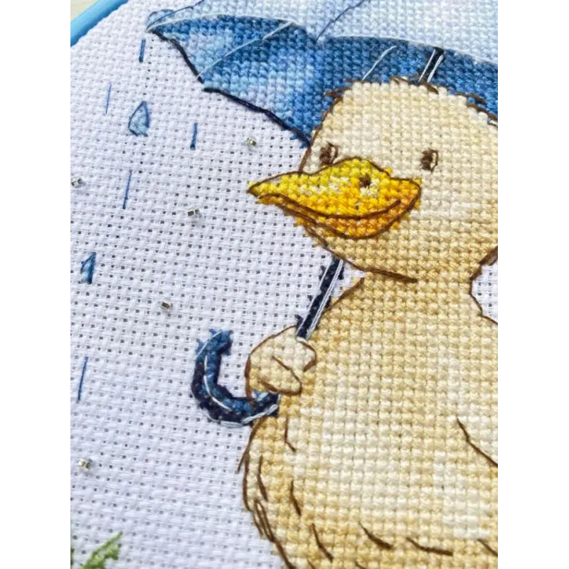 Cross-stitch kits -Duckling’s Walk AAHM-093