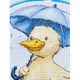 Cross-stitch kits -Duckling’s Walk AAHM-093