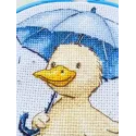 Cross stitch kit "Duckling’s Walk" 15 х 15 cm AAHM-093