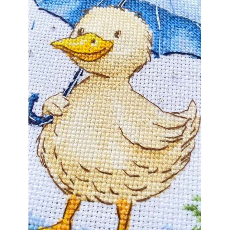 Cross-stitch kits -Duckling’s Walk AAHM-093