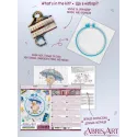 Cross stitch kit "Duckling’s Walk" 15 х 15 cm AAHM-093
