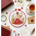 Cross stitch kit "Unfinished story" 15 х 15 cm AAHM-092