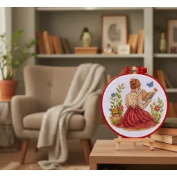 Набор для вышивания крестиком "Незаконченная история" 15 х 15 см AAHM-092