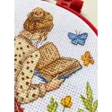 Cross stitch kit "Unfinished story" 15 х 15 cm AAHM-092