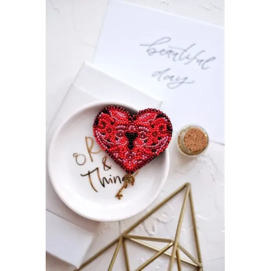 Decoration "The key to the heart-1" 6.5 х 5.5 cm AAD-008
