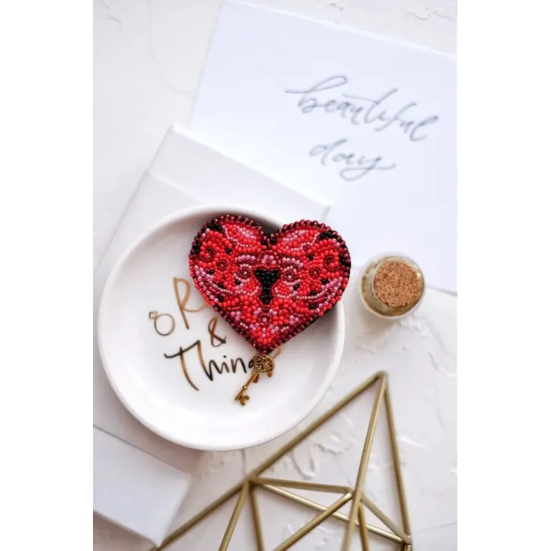 Decoration "The key to the heart-1" 6.5 х 5.5 cm AAD-008